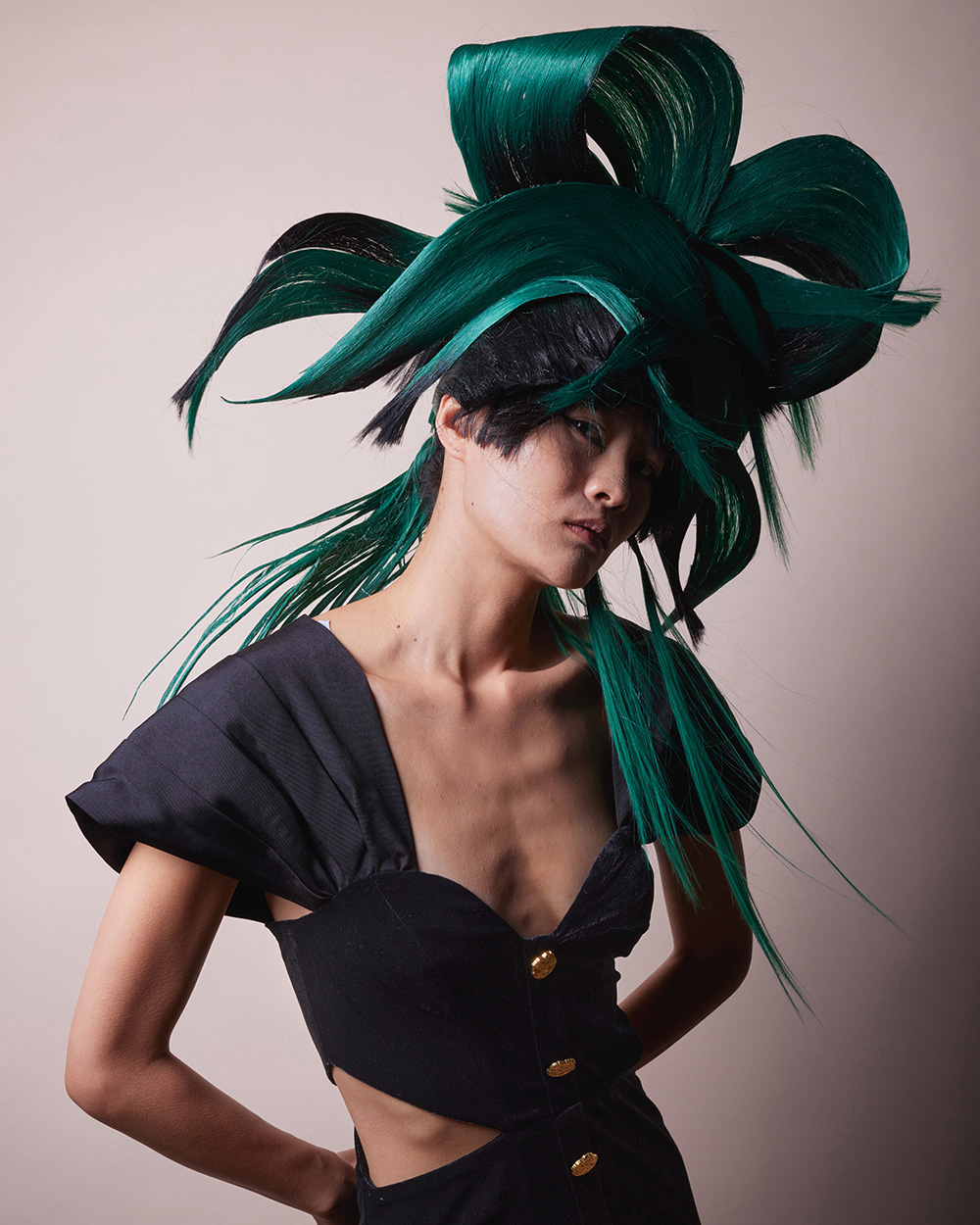 Avant Garde Ribbons - G&T Hair Atelier - Chromatic Enigma Collection
